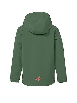 VAUDE | Veste softshell enfant Kinich | dunkelgrün